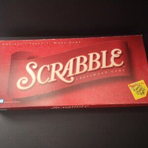 Vintage Hasbro Parker Brothers Scrabble Crossword Game Ages 8 to Adult 2001